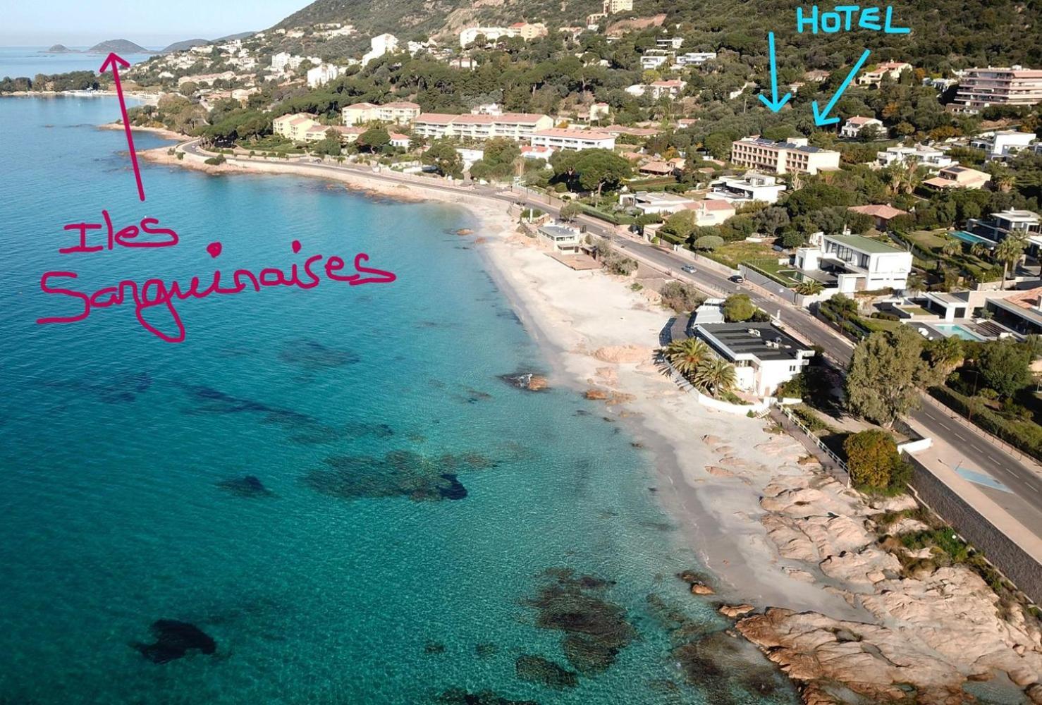 Hotel La Pinede Ajaccio  Kültér fotó